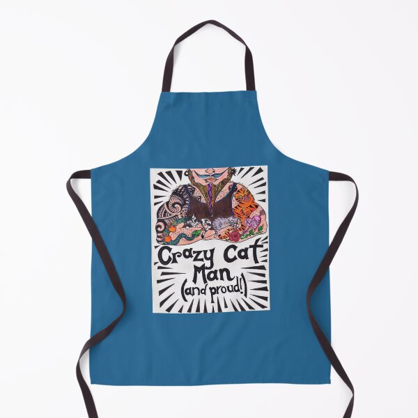 Item preview, Crazy Cat Man designed and sold by PaniaBrown.