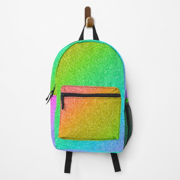 Item preview, Colorful Rainbow Glitter Background designed and sold by chrismanubag.