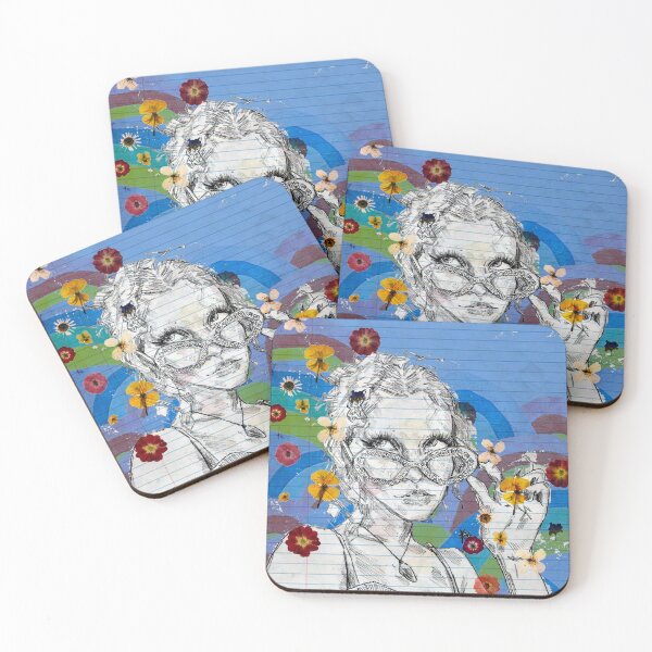Item preview, Chloe Moriondo Flower Art BLUE designed and sold by gohan-bubbles.