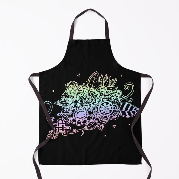 Item preview, Flower garden - Pastel Rainbow (Zentangle/ Doodle/ Mandala) designed and sold by CreativityRoams.