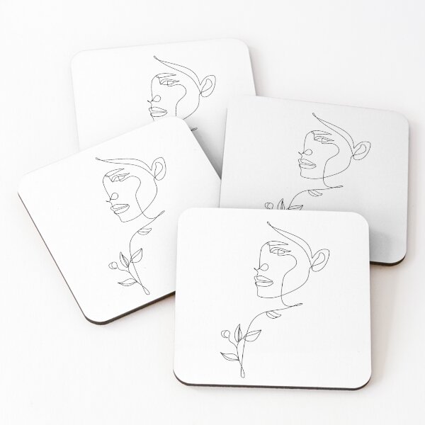 Item preview, Woman Line Drawing Art designed and sold by OneLinePrint.