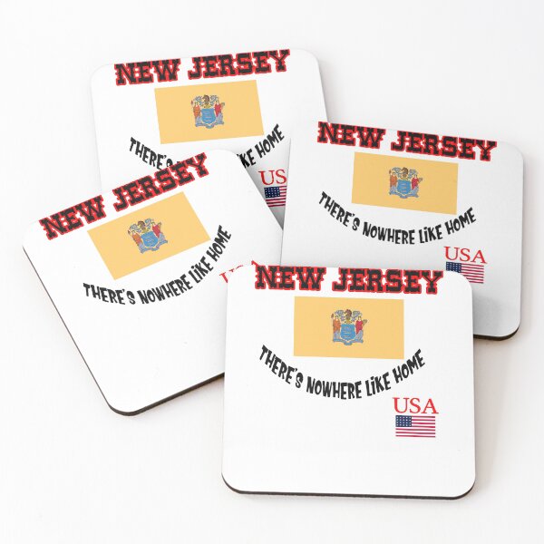 Item preview,  New Jersey There's Nowhere Like Home Usa Flag Favorite State Workout Gift Ideas T Shirts designed and sold by mygiftideas.