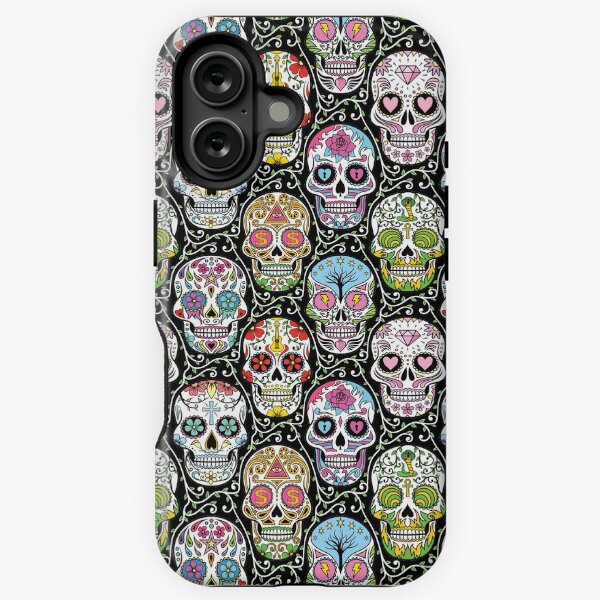 Item preview, Mexican Skull Pattern designed and sold by Fangpunk.