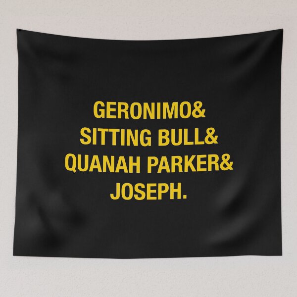 Item preview, Geronimo & Sitting Bull & Quanah Parker & Chief Joseph designed and sold by untagged-shop.