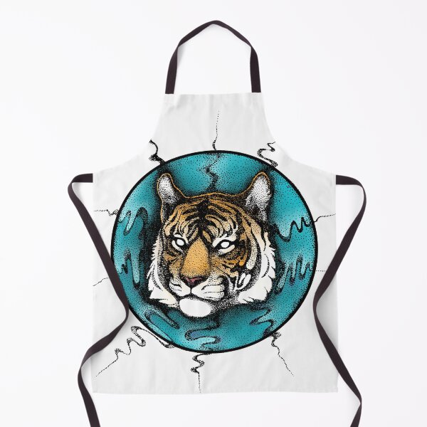 Item preview, Tiger Head - Kitten Portrait designed and sold by MonoMano.