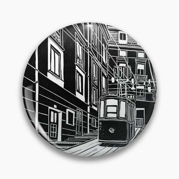 Item preview, Lisbon - Ascensor Da Bica designed and sold by BiancaGreen.
