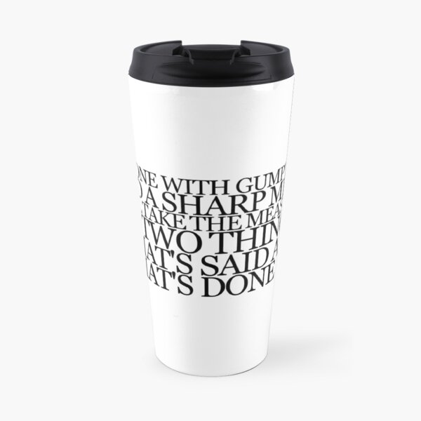 Beowulf Quote Seamus Heaney Travel Mug