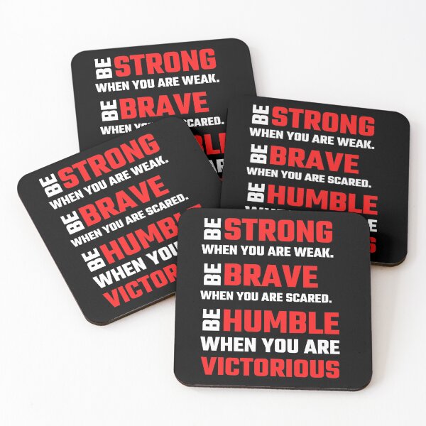 Item preview, Strong. Brave. Humble designed and sold by LifeOrganizers.