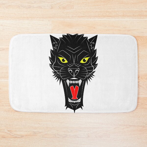 Item preview, black wolf face designed and sold by binti163.