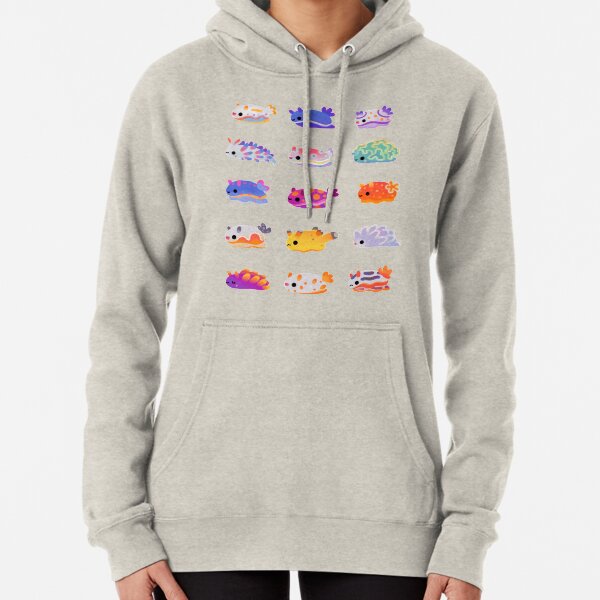 Sea Slug Day - bright Pullover Hoodie