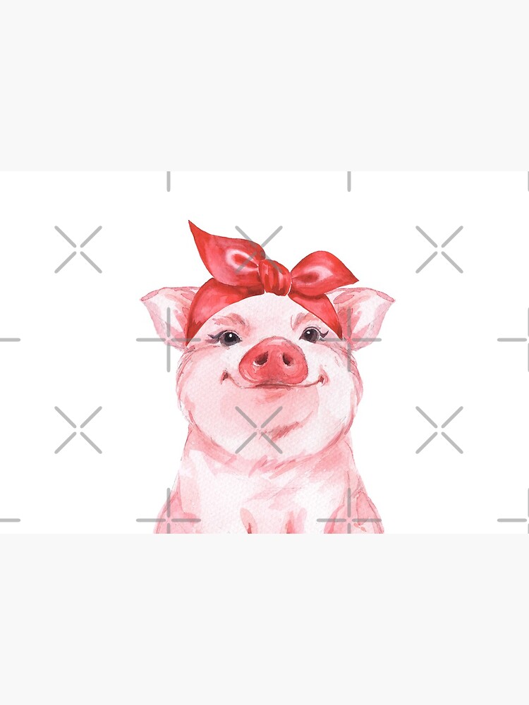Piggy in red by Gribanessa