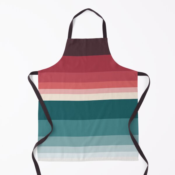 Item preview, HORIZON STRIPE IN RED & TEAL designed and sold by STUDIOFLOW.