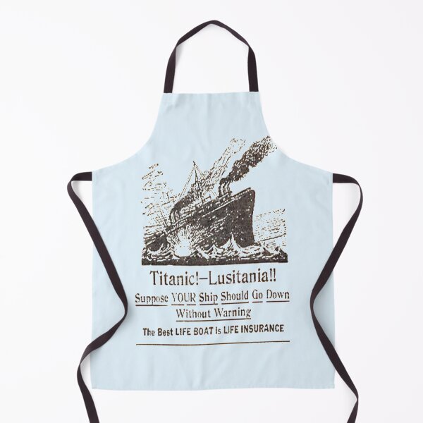 Item preview, Titanic Sinking Vintage Poster Cruise Ship Atlantic Ocean Voyage designed and sold by TopTeeShop.