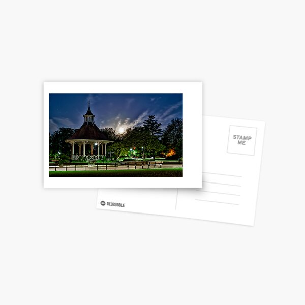 Supermoon Over Chapelfield Gardens Postcard