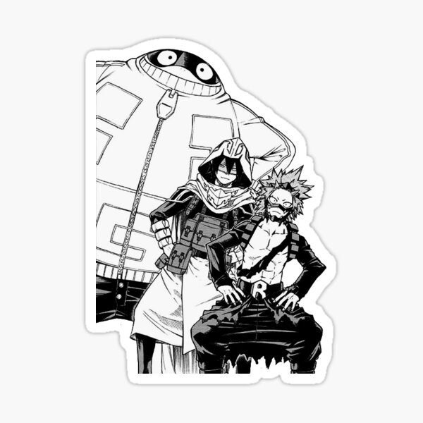 Pegatina My Hero Academia - Team Fatgum Manga Cap Pegatina