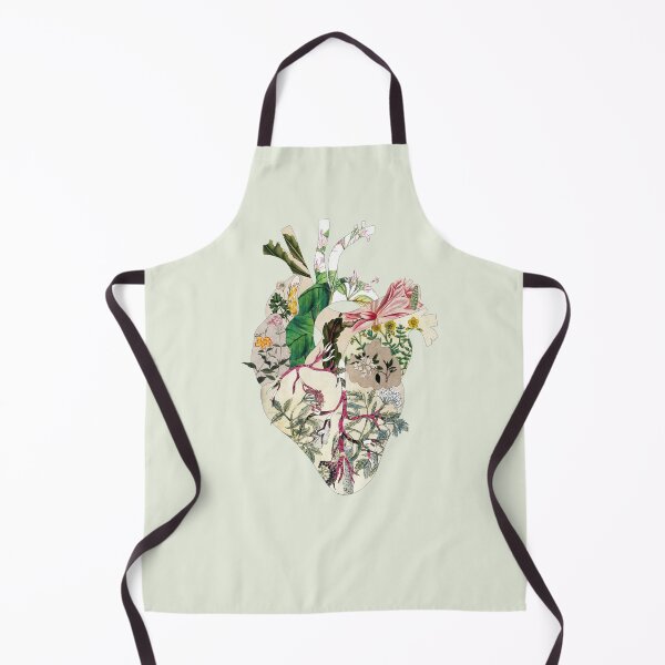 Item preview, Vintage Botanical Heart on green designed and sold by BiancaGreen.