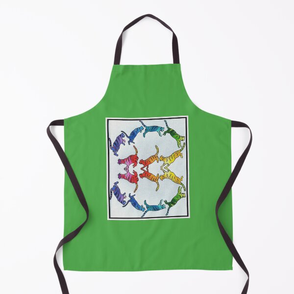 Item preview, Jumping Cats Mirror Image designed and sold by PaniaBrown.