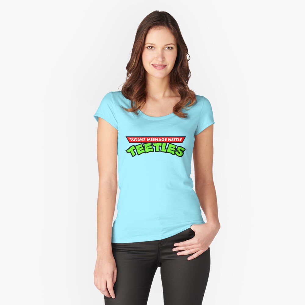 Item preview, Fitted Scoop T-Shirt designed and sold by dumbshirts.