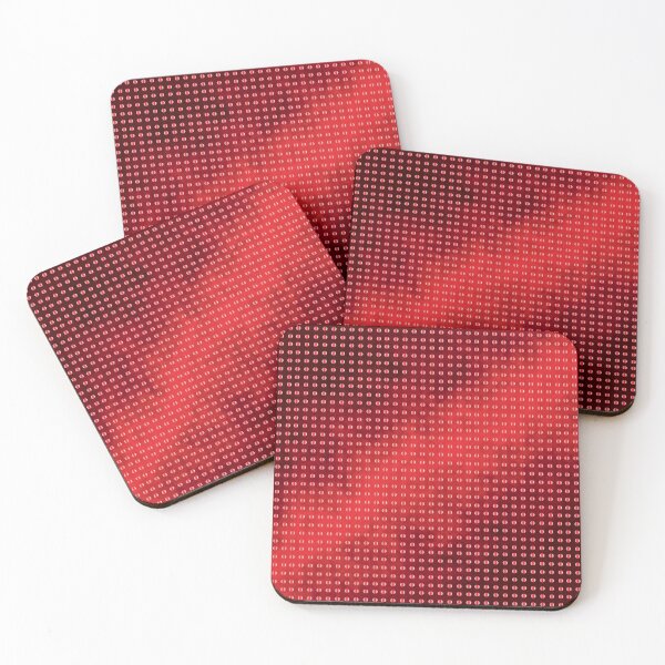 Item preview, Dots pattern on red colour designed and sold by Giree07.