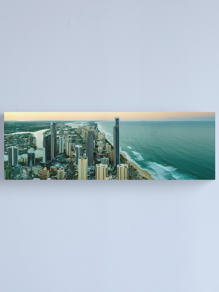 Thumbnail 1 of 3, Canvas Print, Surfers Paradise, Queensland, Australia designed and sold by Chockstone.