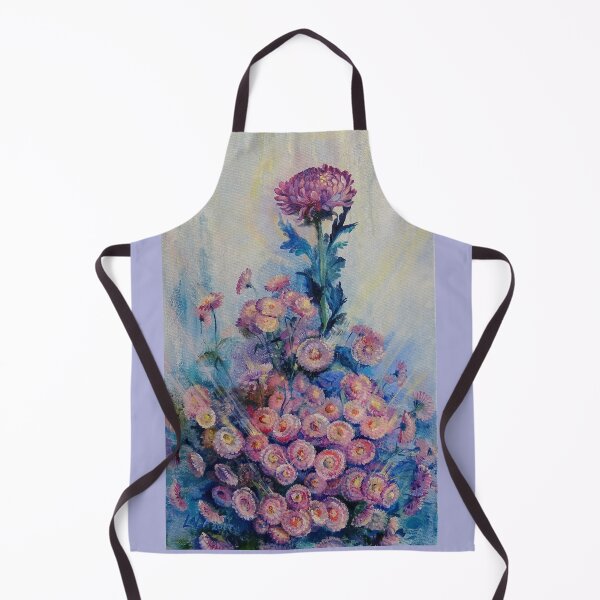 Item preview, Sapphire Dew. Morning with Chrysanthemums designed and sold by Lala Lotos.