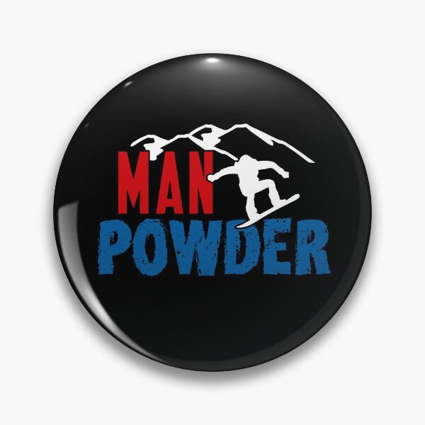 Item preview, Man Powder Snowboarding Shirt Boarding Gear in Red designed and sold by DynamicDesign.