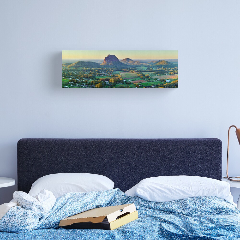 Glasshouse Mountains, Queensland, Australia Canvas Print