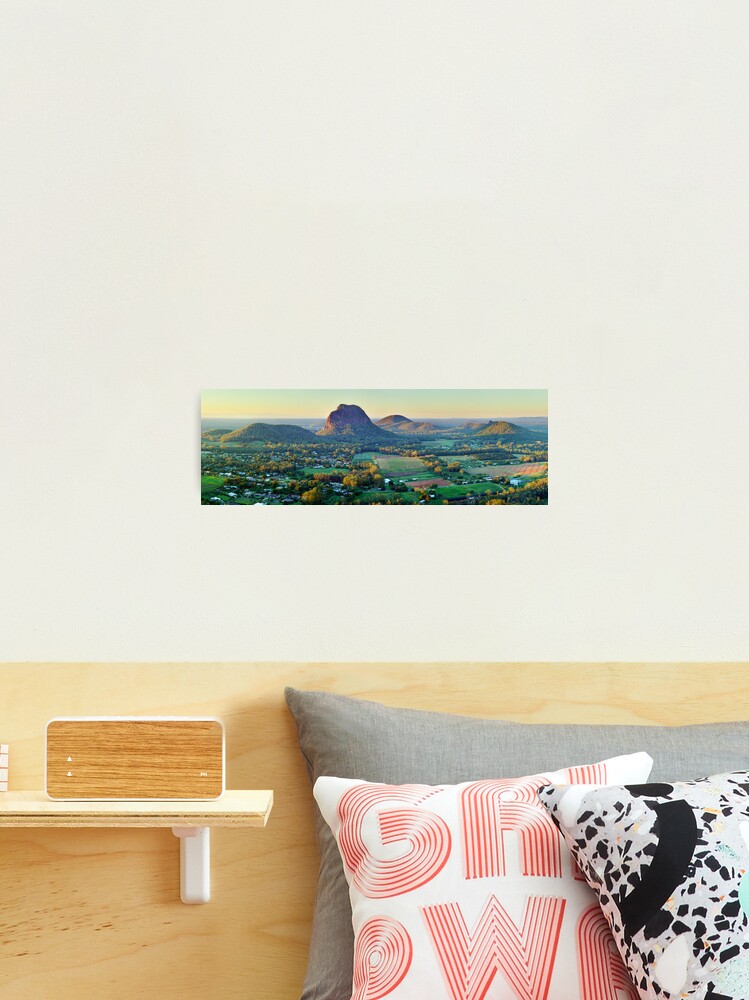 Thumbnail 2 of 3, Photographic Print, Glasshouse Mountains, Queensland, Australia designed and sold by Chockstone.