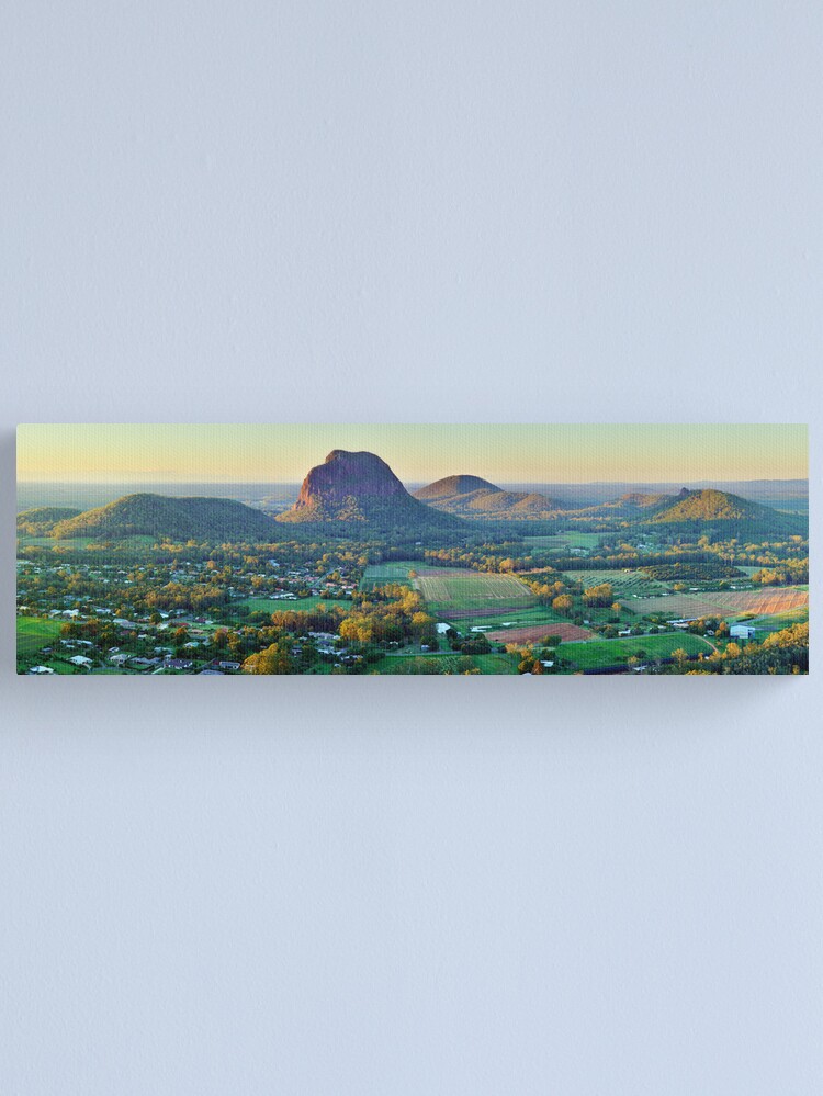 Alternate view of Glasshouse Mountains, Queensland, Australia Canvas Print