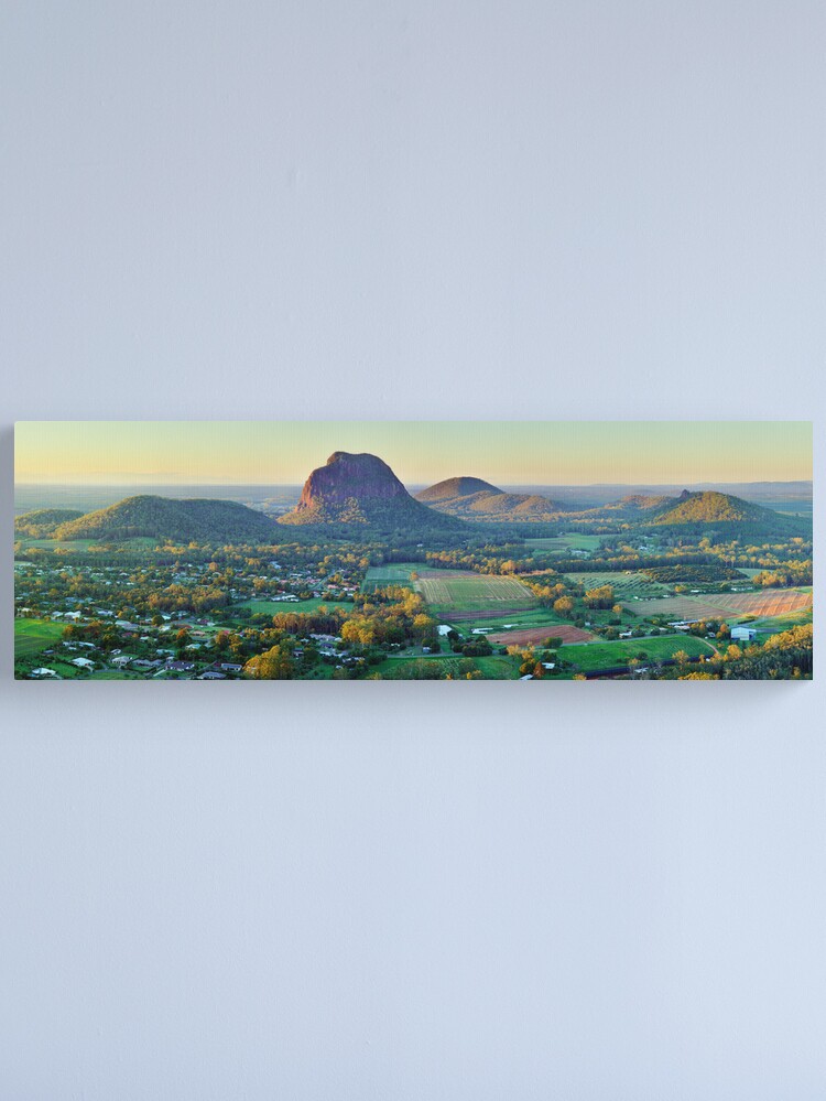 Alternate view of Glasshouse Mountains, Queensland, Australia Canvas Print