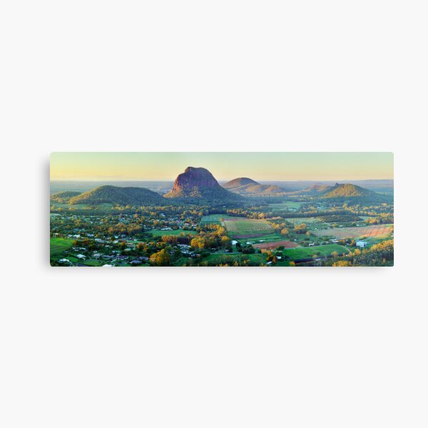Glasshouse Mountains, Queensland, Australia Metal Print