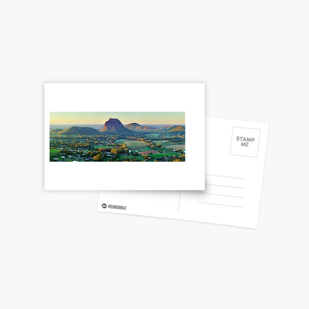Glasshouse Mountains, Queensland, Australia Postcard
