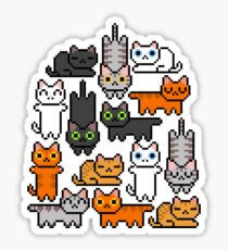 Super Kitten Pile (Just Cats) Sticker