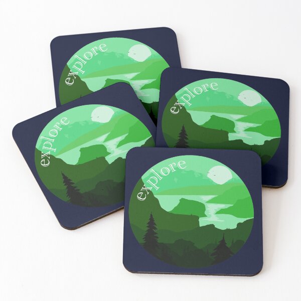 Item preview, Explore in green  designed and sold by emmaspcworld.