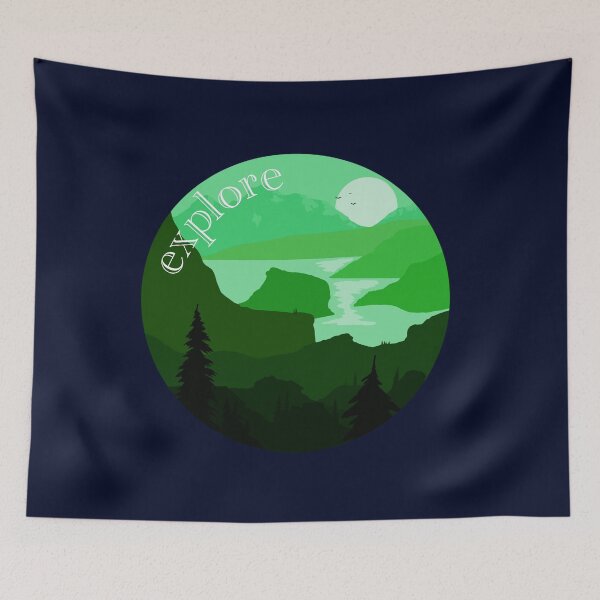 Item preview, Explore in green  designed and sold by emmaspcworld.