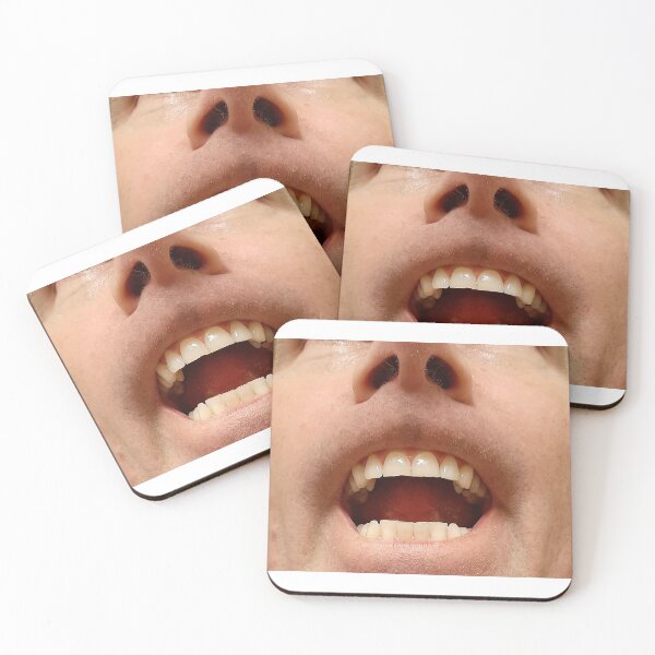 Item preview, No lips, all teeth. designed and sold by Logo-stick.