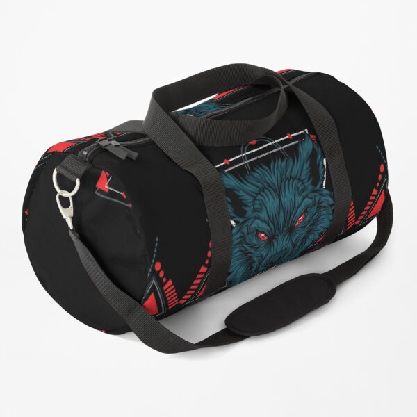 Geometric Wild Creature Duffle Bag