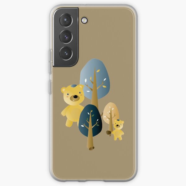 Leafbears in the woods Samsung Galaxy Soft Case