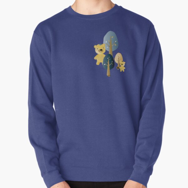 Leafbears in the woods Pullover Sweatshirt