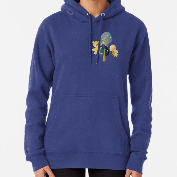 Leafbears in the woods Pullover Hoodie