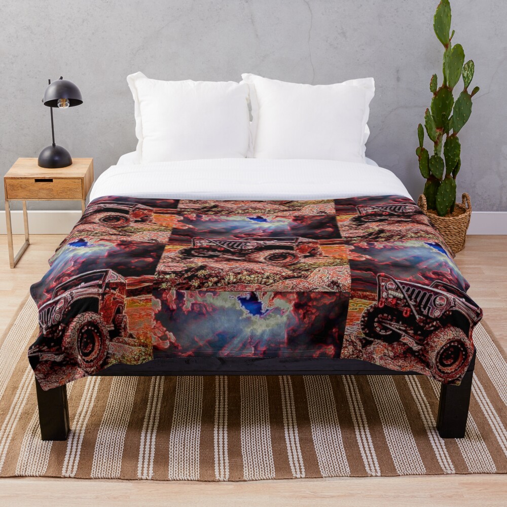 4WD Throw Blanket