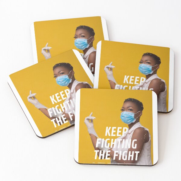 Item preview, KEEP FIGHTING THE FIGHT AGAINST CORONA[COVID-19] designed and sold by YounGistanStore.