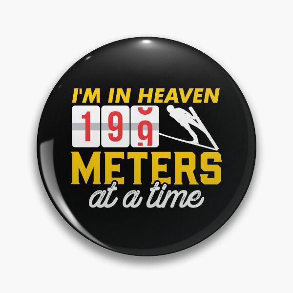 Item preview, I'm In Heaven 199 Meters At A time Shirt Ski Jumping Gear designed and sold by DynamicDesign.