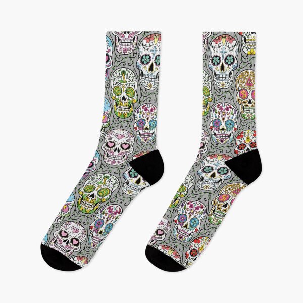 Item preview, Sugar Skull Mexican Grey designed and sold by Fangpunk.