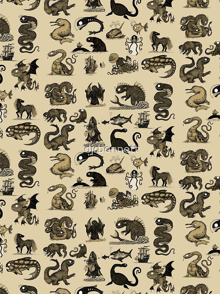 Sea Monsters Collection by djrbennett
