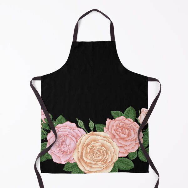Aperçu de l'œuvre Magnifique bouquet de boutons de roses et de feuilles rose pastel. Composition florale. créée et vendue par Yevheniia Hulinska.