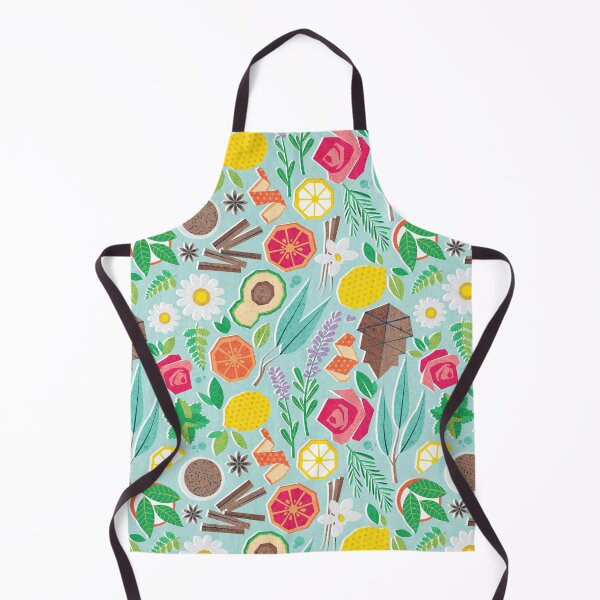 Item preview, Aromatherapy essentials // aqua background designed and sold by SelmaCardoso.