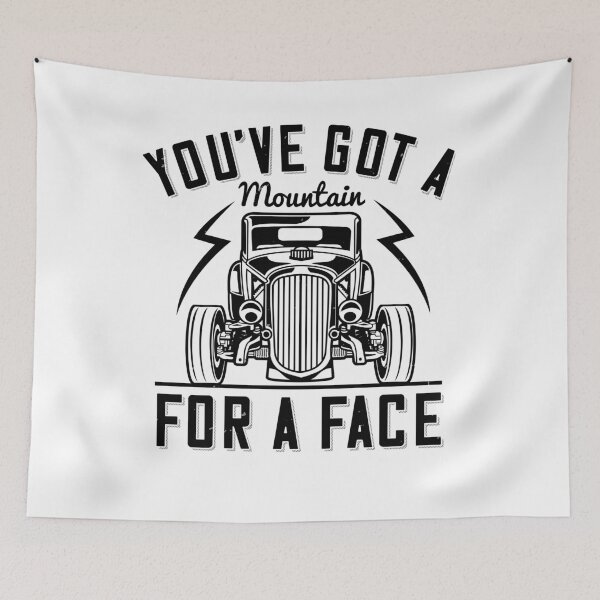 Item preview, You've Got A Mountain For A Face designed and sold by GoodVibeDesign.