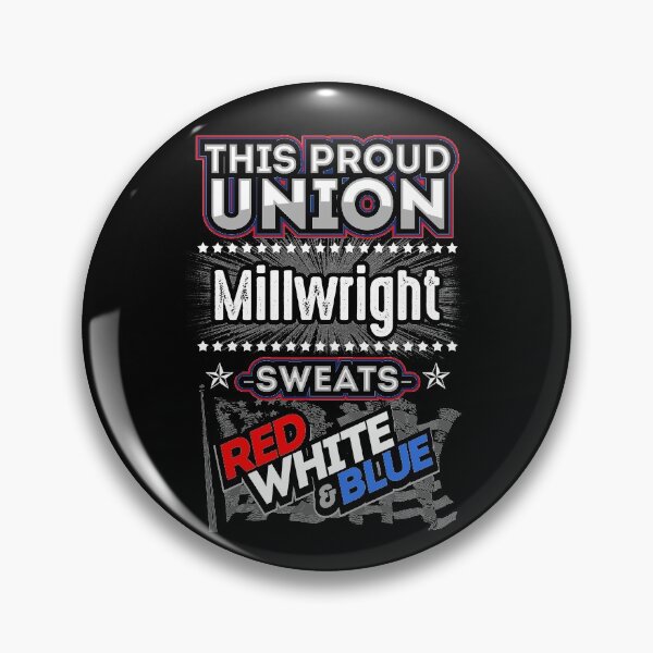 Item preview, Proud Union Millwright Sweats Red White & Blue designed and sold by DynamicDesign.