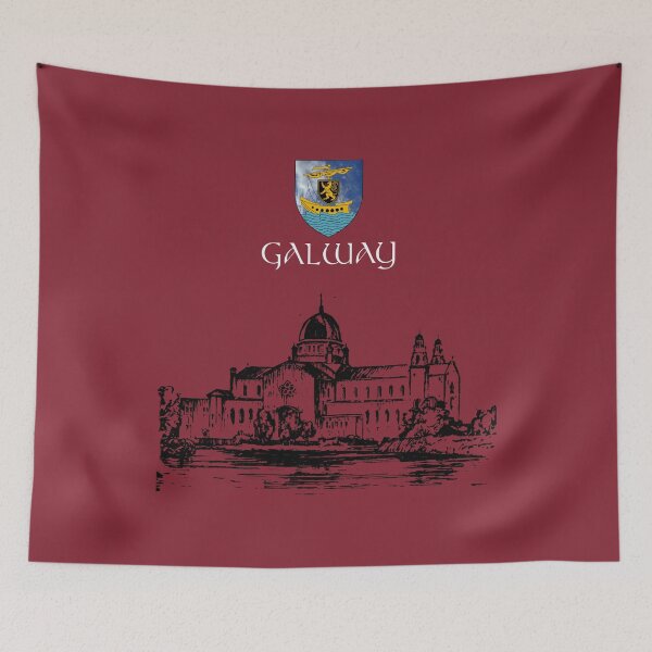 Item preview, Galway - Arte lineal de la catedral de Galway designed and sold by CathalDevlin.